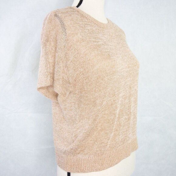 New! Loft Shimmer Dolman Sweater Tee, color:‎ Rose Gold - Picture 3 of 16